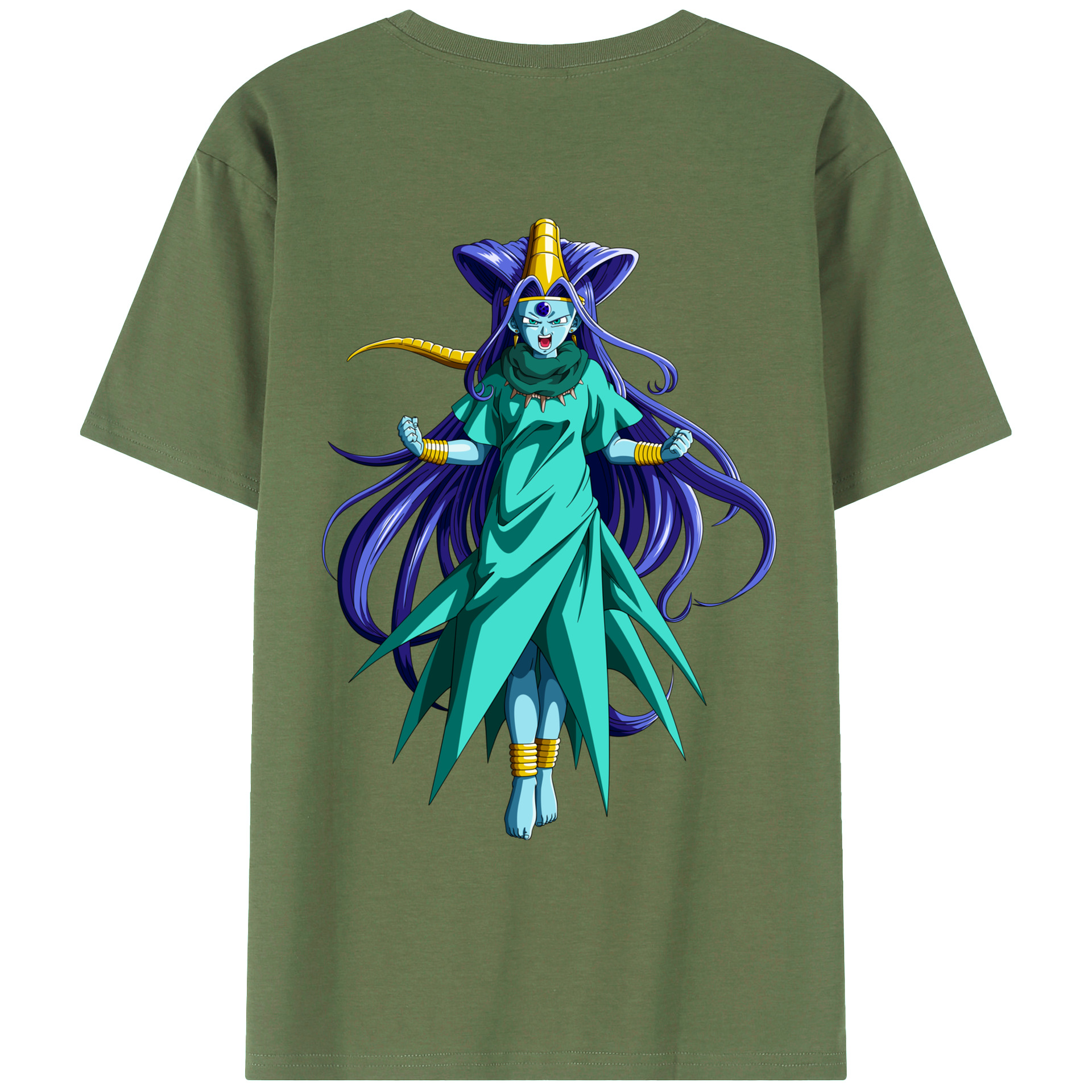 （画像用） ドラゴンボール DRAGON BALL 綿100％ メンズ半袖Tシャツ（バックプリント） 通気性